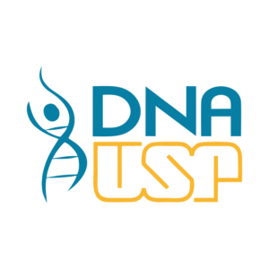 Logotipo do selo USP DNA de inovação