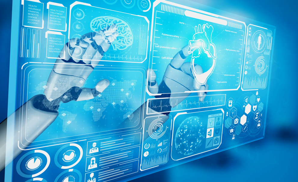 mãos rooticas fazendo um agendamento de consulta